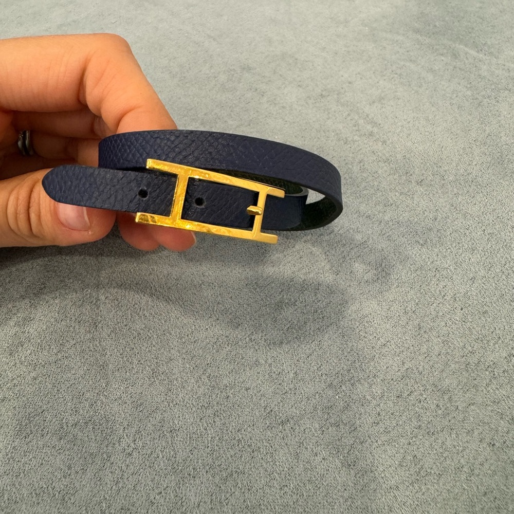 Hermes Leather Bracelet